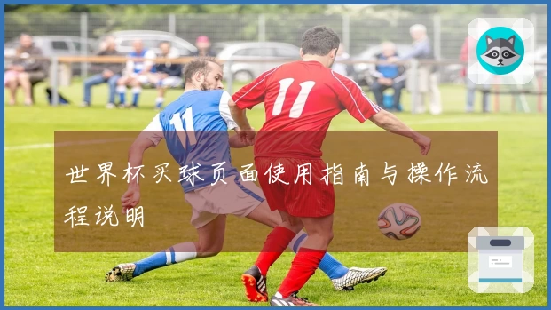 世界杯买球页面使用指南与操作流程说明